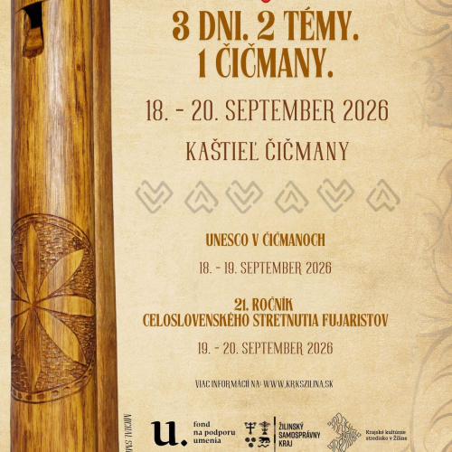 3 dni. 2 témy. 1 Čičmany 2026 Čičmany