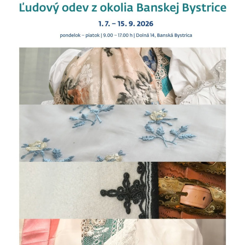 Ľudový odev z okolia Banskej Bystrice