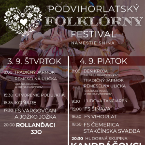 Podvihorlatský folklórny festival